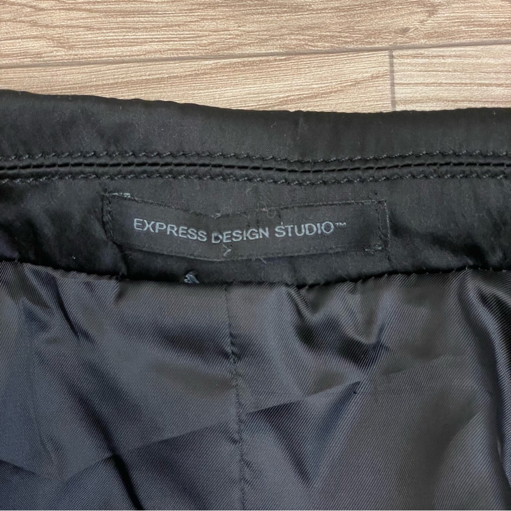 Express Design Studio Black Sequin Single Button … - image 5